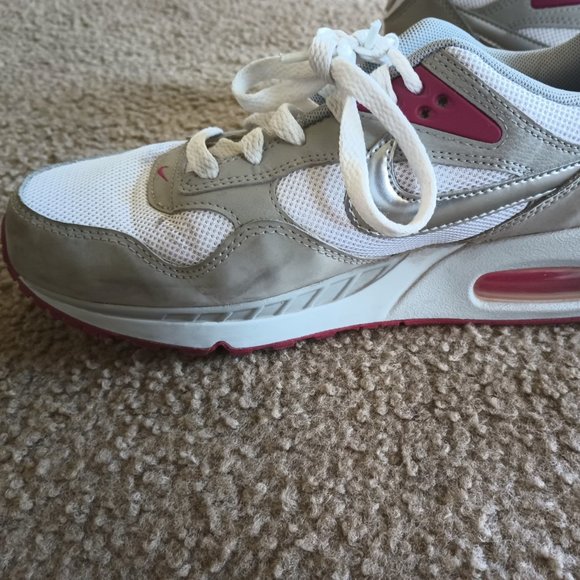 Women’s Nike Air Max Correlate Grey and Fuschia 511417-107 - Picture 2 of 7
